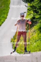 27.06.2024, Lavaze, Italy (ITA): Karoline Offigstad  Knotten (NOR) - Biathlon summer training, Lavaze (ITA). www.nordicfocus.com. © Barbieri/NordicFocus. Every downloaded picture is fee-liable.