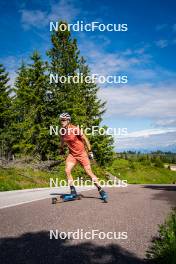 27.06.2024, Lavaze, Italy (ITA): Vetle Sjaastad Christiansen (NOR) - Biathlon summer training, Lavaze (ITA). www.nordicfocus.com. © Barbieri/NordicFocus. Every downloaded picture is fee-liable.