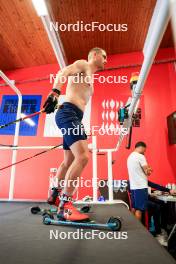 02.07.2024, Premanon, France (FRA): Emilien Jacquelin (FRA) - Biathlon summer training, Premanon (FRA). www.nordicfocus.com. © Manzoni/NordicFocus. Every downloaded picture is fee-liable.