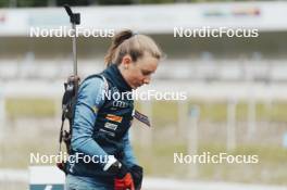 19.05.2024, Forni Avoltri, Italy (ITA): Michela Carrara (ITA) - Biathlon summer training, Forni Avoltri (ITA). www.nordicfocus.com. © Del Fabbro/NordicFocus. Every downloaded picture is fee-liable.