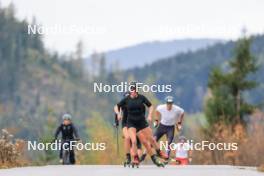 13.10.2024, Ramsau am Dachstein, Austria (AUT): Elisa Gasparin (SUI) - Biathlon summer training, Ramsau am Dachstein (AUT). www.nordicfocus.com. © Manzoni/NordicFocus. Every downloaded picture is fee-liable.