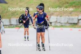 05.09.2024, Lenzerheide, Switzerland (SUI): Artem Tyshchenko (UKR) - Biathlon summer training, Lenzerheide (SUI). www.nordicfocus.com. © Manzoni/NordicFocus. Every downloaded picture is fee-liable.