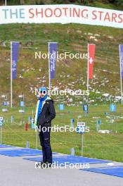 15.09.2024, Lenzerheide, Switzerland (SUI): Oleksii Kravchenko (UKR), coach Team Ukraine - Sommer Nordic Event 2024, Sommer Biathlon Cup, Lenzerheide (SUI). www.nordicfocus.com. © Manzoni/NordicFocus. Every downloaded picture is fee-liable.