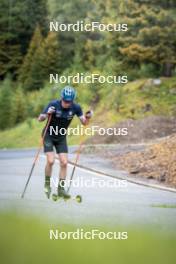 26.08.2024, Martell, Italy (ITA): Lukas Hofer (ITA) - Biathlon summer training, Martell (ITA). www.nordicfocus.com. © Vanzetta/NordicFocus. Every downloaded picture is fee-liable.