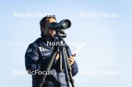 21.10.2024, Lavaze, Italy (ITA): Patrick Oberegger (ITA) - Biathlon summer training, Lavaze (ITA). www.nordicfocus.com. © Vanzetta/NordicFocus. Every downloaded picture is fee-liable.