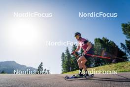 31.07.2024, Lavaze, Italy (ITA): Anna Juppe (AUT) - Biathlon summer training, Lavaze (ITA). www.nordicfocus.com. © Barbieri/NordicFocus. Every downloaded picture is fee-liable.