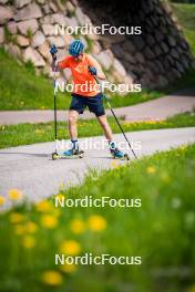 06.06.2024, Lavaze, Italy (ITA): Viktor Brandt (SWE) - Biathlon summer training, Lavaze (ITA). www.nordicfocus.com. © Barbieri/NordicFocus. Every downloaded picture is fee-liable.