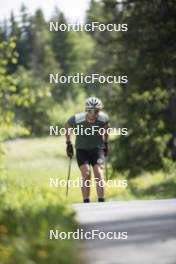 18.06.2024, Correncon-en-Vercors, France (FRA): Fabien Claude (FRA) - Biathlon summer training, Correncon-en-Vercors (FRA). www.nordicfocus.com. © Joly/NordicFocus. Every downloaded picture is fee-liable.