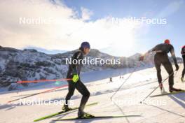 14.10.2024, Ramsau am Dachstein, Austria (AUT): Jeremy Finello (SUI) - Biathlon summer training, Dachsteinglacier, Ramsau am Dachstein (AUT). www.nordicfocus.com. © Manzoni/NordicFocus. Every downloaded picture is fee-liable.