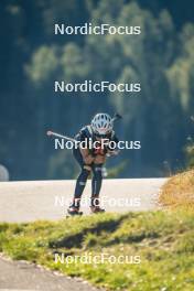 29.09.2024, Lavaze, Italy (ITA): Michela Carrara (ITA) - Biathlon summer training, Lavaze (ITA). www.nordicfocus.com. © Barbieri/NordicFocus. Every downloaded picture is fee-liable.