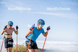 02.09.2024, Font-Romeu, France (FRA): Malte Stefansson (SWE) - Biathlon summer training, Font-Romeu (FRA). www.nordicfocus.com. © Authamayou/NordicFocus. Every downloaded picture is fee-liable.