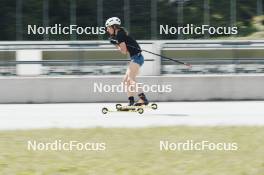 19.05.2024, Forni Avoltri, Italy (ITA): Michela Carrara (ITA) - Biathlon summer training, Forni Avoltri (ITA). www.nordicfocus.com. © Del Fabbro/NordicFocus. Every downloaded picture is fee-liable.