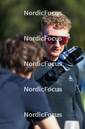 20.05.2024, Lenzerheide, Switzerland (SUI): Sebastian Stalder (SUI) - Biathlon summer training, Lenzerheide (SUI). www.nordicfocus.com. © Manzoni/NordicFocus. Every downloaded picture is fee-liable.