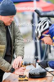 15.09.2024, Lenzerheide, Switzerland (SUI): Undefined athlete competes - Sommer Nordic Event 2024, Sommer Biathlon Cup, Lenzerheide (SUI). www.nordicfocus.com. © Manzoni/NordicFocus. Every downloaded picture is fee-liable.