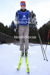 06.11.2024, Davos, Switzerland (SUI): Niklas Hartweg (SUI) - Biathlon training, snowfarming track, Davos (SUI). www.nordicfocus.com. © Manzoni/NordicFocus. Every downloaded picture is fee-liable.