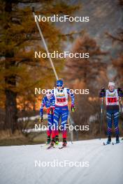 09.11.2024, Bessans, France (FRA): Chloé Chevalier (FRA) - Biathlon summer training, Bessans (FRA). www.nordicfocus.com. © Authamayou/NordicFocus. Every downloaded picture is fee-liable.