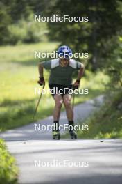 18.06.2024, Correncon-en-Vercors, France (FRA): Oscar Lombardot (FRA) - Biathlon summer training, Correncon-en-Vercors (FRA). www.nordicfocus.com. © Joly/NordicFocus. Every downloaded picture is fee-liable.