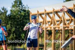 02.09.2024, Font-Romeu, France (FRA): Sebastian Samuelsson (SWE) - Biathlon summer training, Font-Romeu (FRA). www.nordicfocus.com. © Authamayou/NordicFocus. Every downloaded picture is fee-liable.