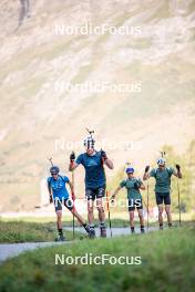 28.08.2024, Bessans, France (FRA): Emilien Jacquelin (FRA) - Biathlon summer training, Bessans (FRA). www.nordicfocus.com. © Authamayou/NordicFocus. Every downloaded picture is fee-liable.