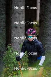 30.09.2024, Lavaze, Italy (ITA): Astrid Plosch (ITA) - Biathlon summer training, Lavaze (ITA). www.nordicfocus.com. © Barbieri/NordicFocus. Every downloaded picture is fee-liable.