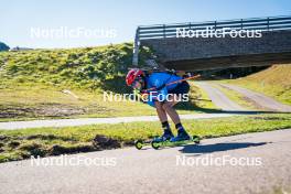 29.09.2024, Lavaze, Italy (ITA): Lisa Vittozzi (ITA) - Biathlon summer training, Lavaze (ITA). www.nordicfocus.com. © Barbieri/NordicFocus. Every downloaded picture is fee-liable.