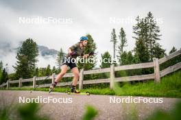 15.06.2024, Lavaze, Italy (ITA): Ella Hallvarsson (SWE) - Biathlon summer training, Lavaze (ITA). www.nordicfocus.com. © Barbieri/NordicFocus. Every downloaded picture is fee-liable.