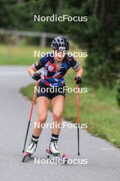 04.09.2024, Lenzerheide, Switzerland (SUI): Marthe Krakstad Johansen (NOR) - Biathlon summer training, Lenzerheide (SUI). www.nordicfocus.com. © Manzoni/NordicFocus. Every downloaded picture is fee-liable.