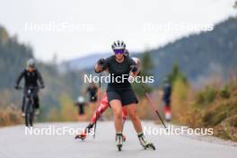 13.10.2024, Ramsau am Dachstein, Austria (AUT): Lena Haecki-Gross (SUI) - Biathlon summer training, Ramsau am Dachstein (AUT). www.nordicfocus.com. © Manzoni/NordicFocus. Every downloaded picture is fee-liable.