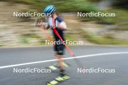 26.08.2024, Martell, Italy (ITA): Lukas Hofer (ITA) - Biathlon summer training, Martell (ITA). www.nordicfocus.com. © Vanzetta/NordicFocus. Every downloaded picture is fee-liable.