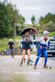 30.09.2024, Lavaze, Italy (ITA): Astrid Plosch (ITA) - Biathlon summer training, Lavaze (ITA). www.nordicfocus.com. © Barbieri/NordicFocus. Every downloaded picture is fee-liable.