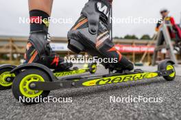 20.09.2024, Font-Romeu, France (FRA): Maya Cloetens (BEL) - Biathlon summer training, Font-Romeu (FRA). www.nordicfocus.com. © Authamayou/NordicFocus. Every downloaded picture is fee-liable.