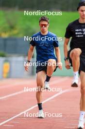 03.07.2024, Saint-Claude, France (FRA): Oscar Lombardot (FRA) - Biathlon summer training, Premanon (FRA). www.nordicfocus.com. © Manzoni/NordicFocus. Every downloaded picture is fee-liable.