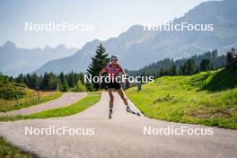 31.07.2024, Lavaze, Italy (ITA): Anna Andexer (AUT) - Biathlon summer training, Lavaze (ITA). www.nordicfocus.com. © Barbieri/NordicFocus. Every downloaded picture is fee-liable.