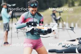 19.05.2024, Forni Avoltri, Italy (ITA): Rebecca Passler (ITA) - Biathlon summer training, Forni Avoltri (ITA). www.nordicfocus.com. © Del Fabbro/NordicFocus. Every downloaded picture is fee-liable.