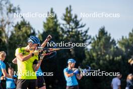 02.09.2024, Font-Romeu, France (FRA): Martin Ponsiluoma (SWE) - Biathlon summer training, Font-Romeu (FRA). www.nordicfocus.com. © Authamayou/NordicFocus. Every downloaded picture is fee-liable.