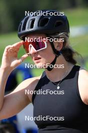 18.07.2024, Lenzerheide, Switzerland (SUI): Grace Castonguay (USA) - Biathlon summer training, Lenzerheide (SUI). www.nordicfocus.com. © Manzoni/NordicFocus. Every downloaded picture is fee-liable.