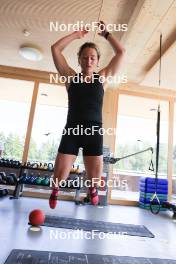 18.07.2024, Lenzerheide, Switzerland (SUI): Grace Castonguay (USA) - Biathlon summer training, Lenzerheide (SUI). www.nordicfocus.com. © Manzoni/NordicFocus. Every downloaded picture is fee-liable.