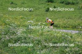 02.07.2024, Premanon, France (FRA): Fabien Claude (FRA) - Biathlon summer training, Premanon (FRA). www.nordicfocus.com. © Manzoni/NordicFocus. Every downloaded picture is fee-liable.