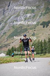 29.08.2024, Bessans, France (FRA): Emilien Jacquelin (FRA) - Biathlon summer training, Bessans (FRA). www.nordicfocus.com. © Authamayou/NordicFocus. Every downloaded picture is fee-liable.