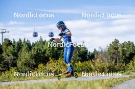 05.09.2024, Font-Romeu, France (FRA): Anna Karin Heijdenberg (SWE) - Biathlon summer training, Font-Romeu (FRA). www.nordicfocus.com. © Authamayou/NordicFocus. Every downloaded picture is fee-liable.