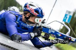 26.08.2024, Martell, Italy (ITA): Dorothea Wierer of Italy - Biathlon summer training, Martell (ITA). www.nordicfocus.com. © Vanzetta/NordicFocus. Every downloaded picture is fee-liable.