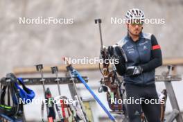 13.10.2024, Ramsau am Dachstein, Austria (AUT): Joscha Burkhalter (SUI) - Biathlon summer training, Ramsau am Dachstein (AUT). www.nordicfocus.com. © Manzoni/NordicFocus. Every downloaded picture is fee-liable.