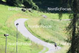 15.07.2024, Lenzerheide, Switzerland (SUI): Jeremy Finello (SUI) - Biathlon summer training, Lenzerheide (SUI). www.nordicfocus.com. © Manzoni/NordicFocus. Every downloaded picture is fee-liable.