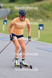 24.07.2024, Premanon, France (FRA): Camille Bened (FRA) - Biathlon summer training, Premanon (FRA). www.nordicfocus.com. © Manzoni/NordicFocus. Every downloaded picture is fee-liable.