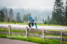 15.06.2024, Lavaze, Italy (ITA): Johannes Lukas (GER) - Biathlon summer training, Lavaze (ITA). www.nordicfocus.com. © Barbieri/NordicFocus. Every downloaded picture is fee-liable.