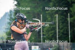 17.07.2024, Martell, Italy (ITA): Beatrice Trabucchi (ITA) - Biathlon summer training, Martell (ITA). www.nordicfocus.com. © Barbieri/NordicFocus. Every downloaded picture is fee-liable.