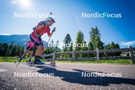 28.06.2024, Lavaze, Italy (ITA): Ingrid Landmark Tandrevold (NOR) - Biathlon summer training, Lavaze (ITA). www.nordicfocus.com. © Barbieri/NordicFocus. Every downloaded picture is fee-liable.