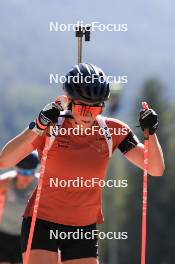 06.08.2024, Lenzerheide, Switzerland (SUI): Aita Gasparin (SUI) - Biathlon summer training, Lenzerheide (SUI). www.nordicfocus.com. © Manzoni/NordicFocus. Every downloaded picture is fee-liable.