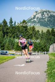 31.07.2024, Lavaze, Italy (ITA): Lara Wagner (AUT) - Biathlon summer training, Lavaze (ITA). www.nordicfocus.com. © Barbieri/NordicFocus. Every downloaded picture is fee-liable.