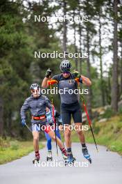 20.09.2024, Font-Romeu, France (FRA): Sam Parmantier (BEL) - Biathlon summer training, Font-Romeu (FRA). www.nordicfocus.com. © Authamayou/NordicFocus. Every downloaded picture is fee-liable.